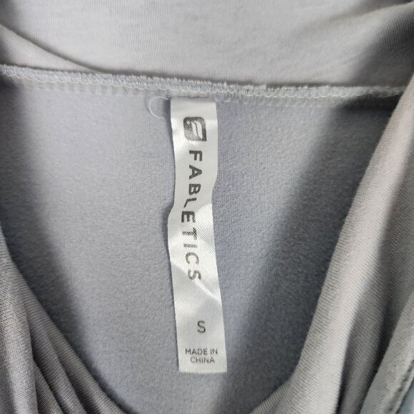Fabletics Women's Gray Cowl Neck Long Sleeve Pullover Top Size S - Picture 3 of 6